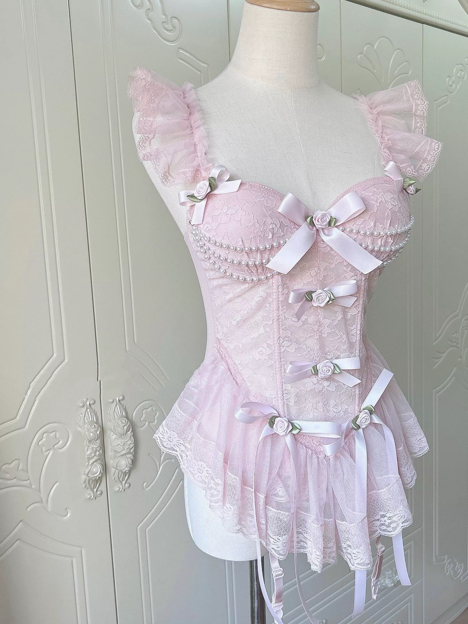 Sweet bow lace bra - Image 3