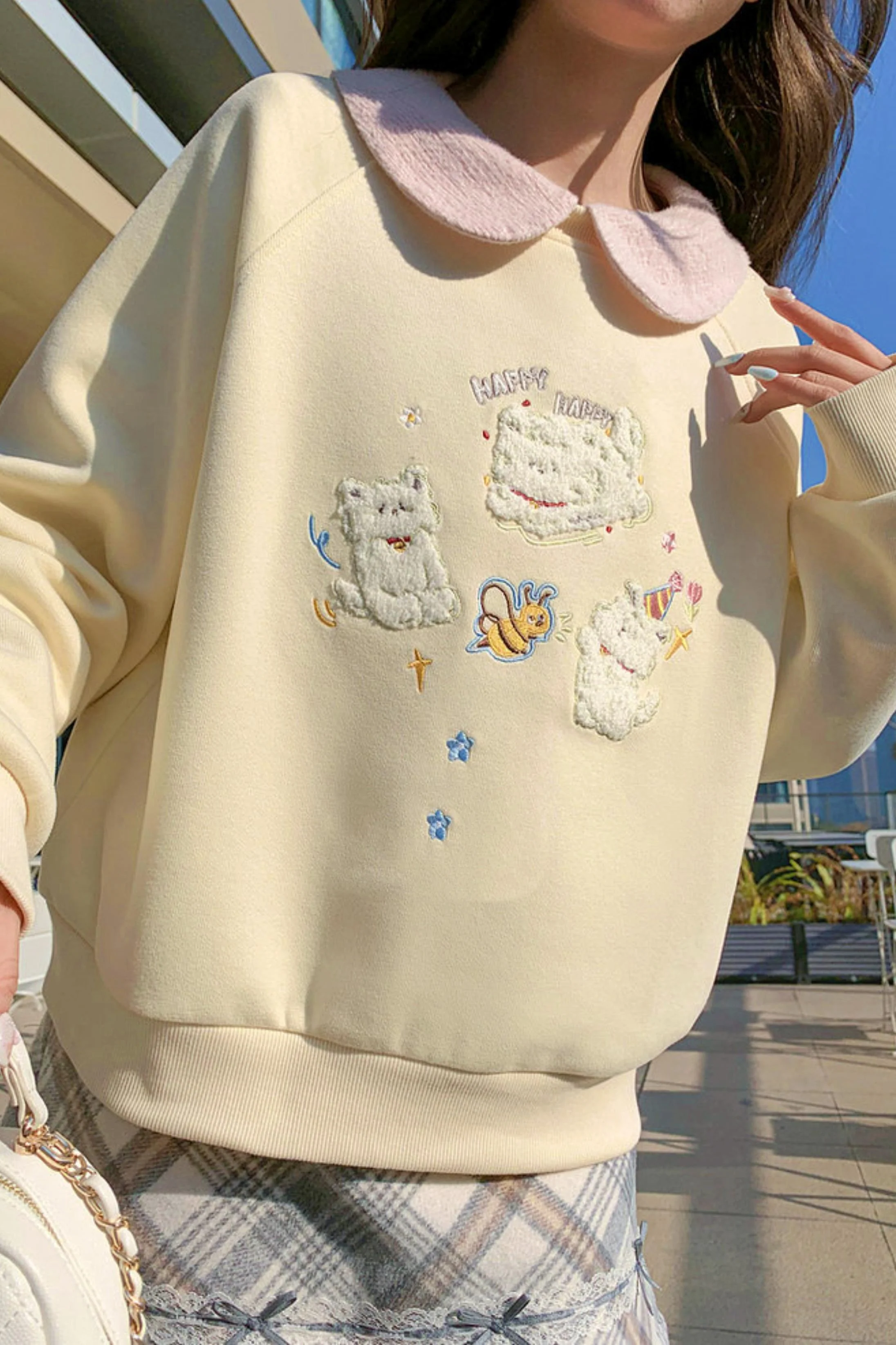 Sweet Dog Loose Sweatshirt - Image 12