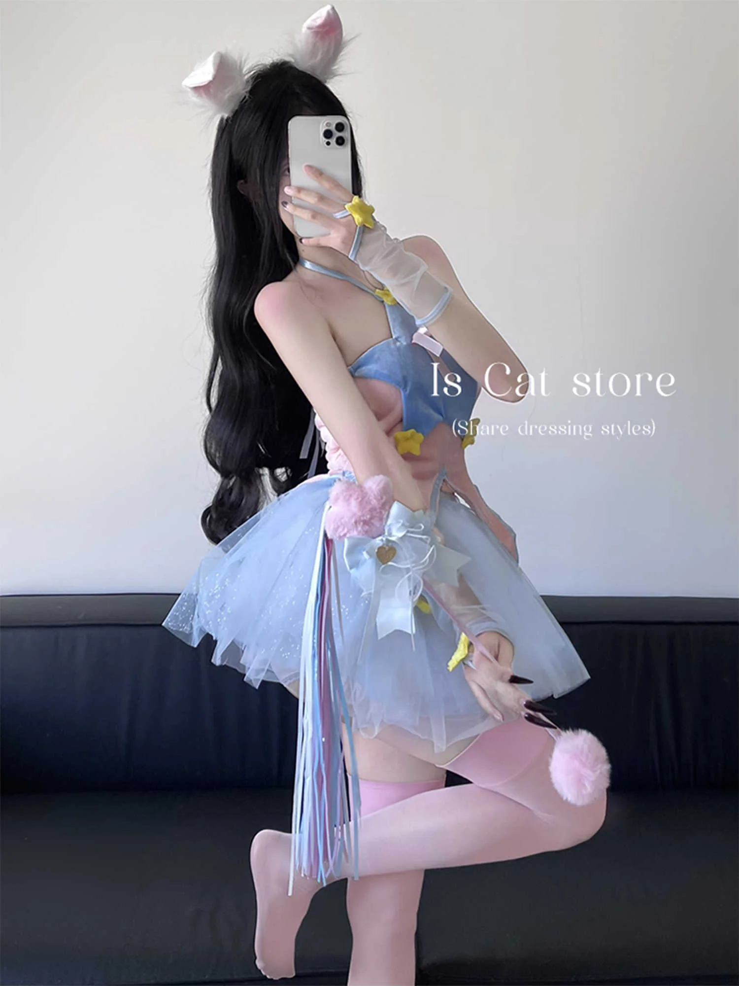 Sweet Girl Star Tube Top Suit - Image 3