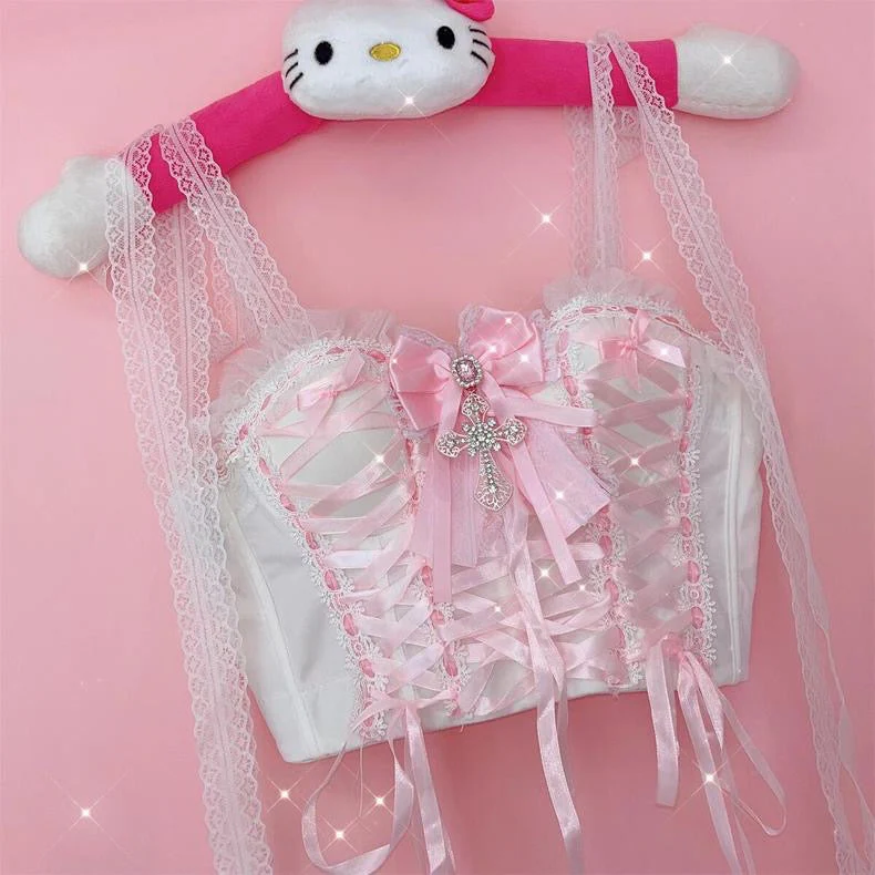 Sweet Lace Bow Set - Image 13
