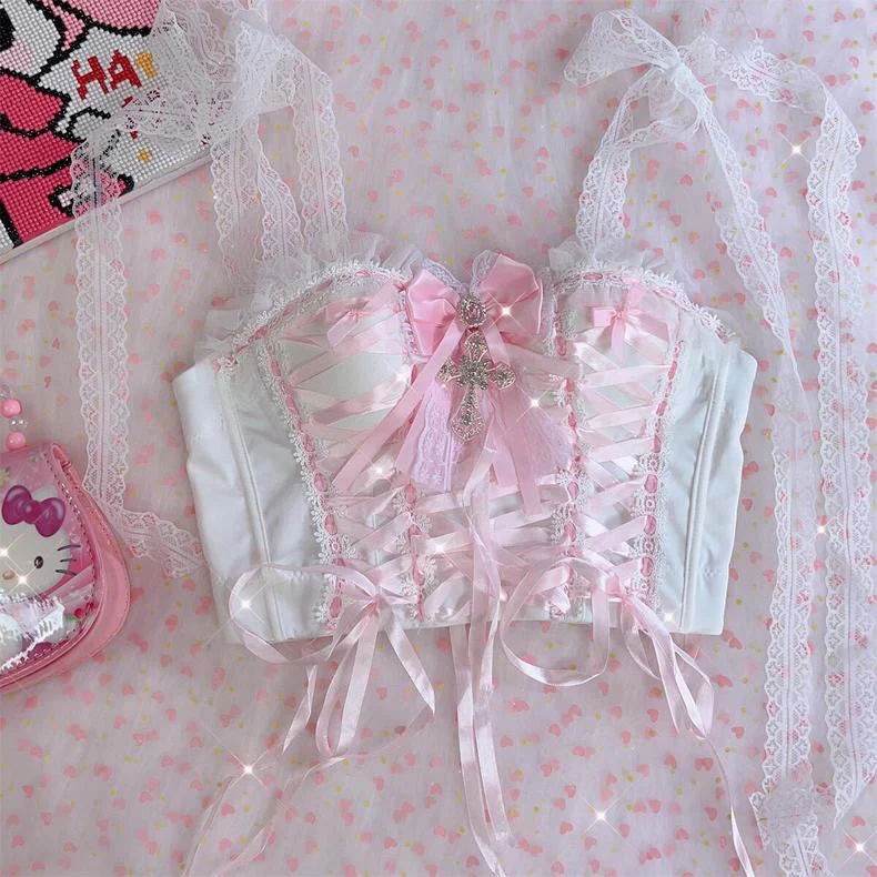 Sweet Lace Bow Set - Image 4