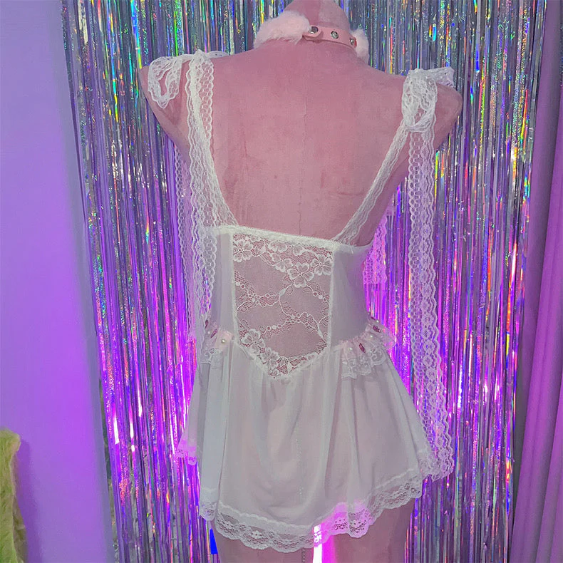 Sweet lace camisole dress - Image 6