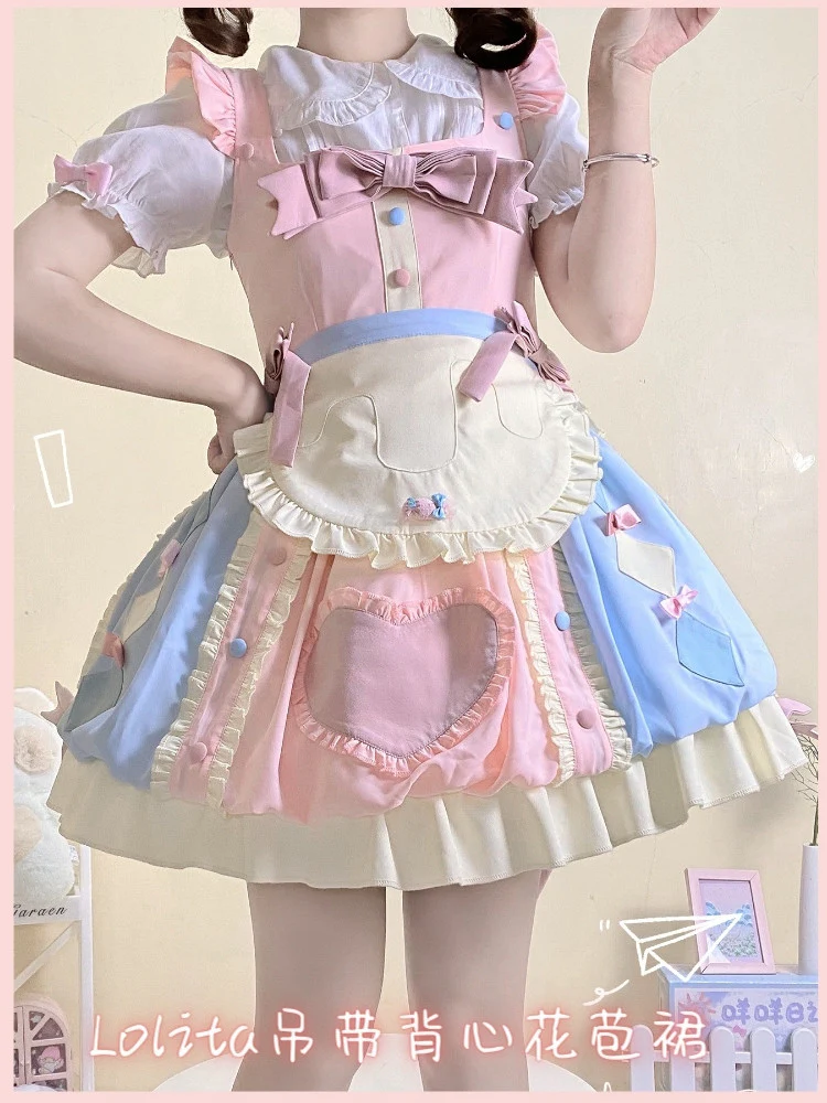 sweet pastel kawaii dress - Image 2