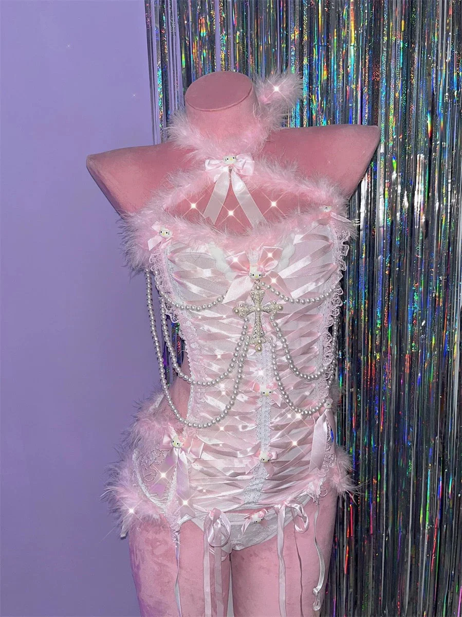 Sweet pink suit - Image 10