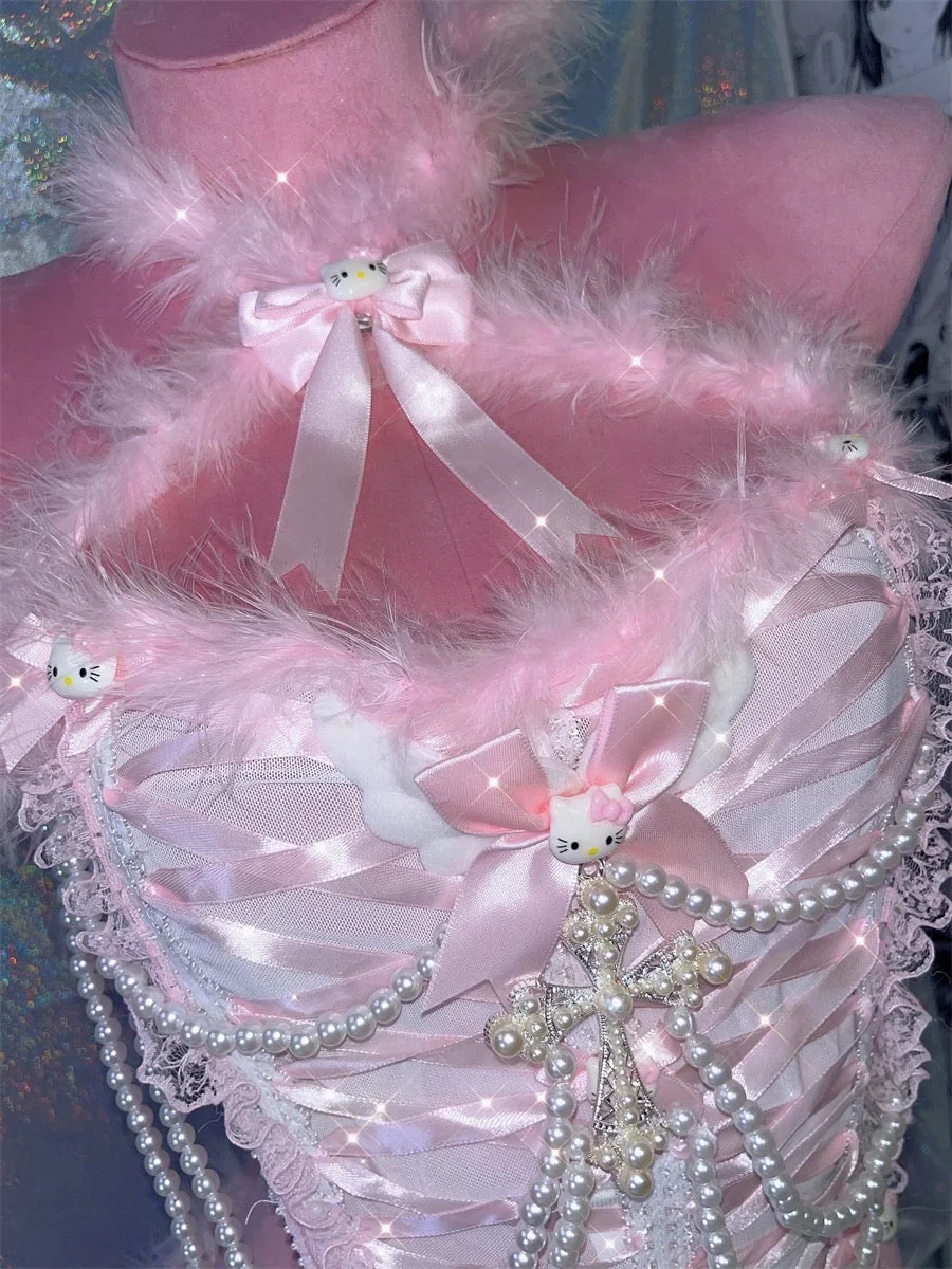 Sweet pink suit - Image 11