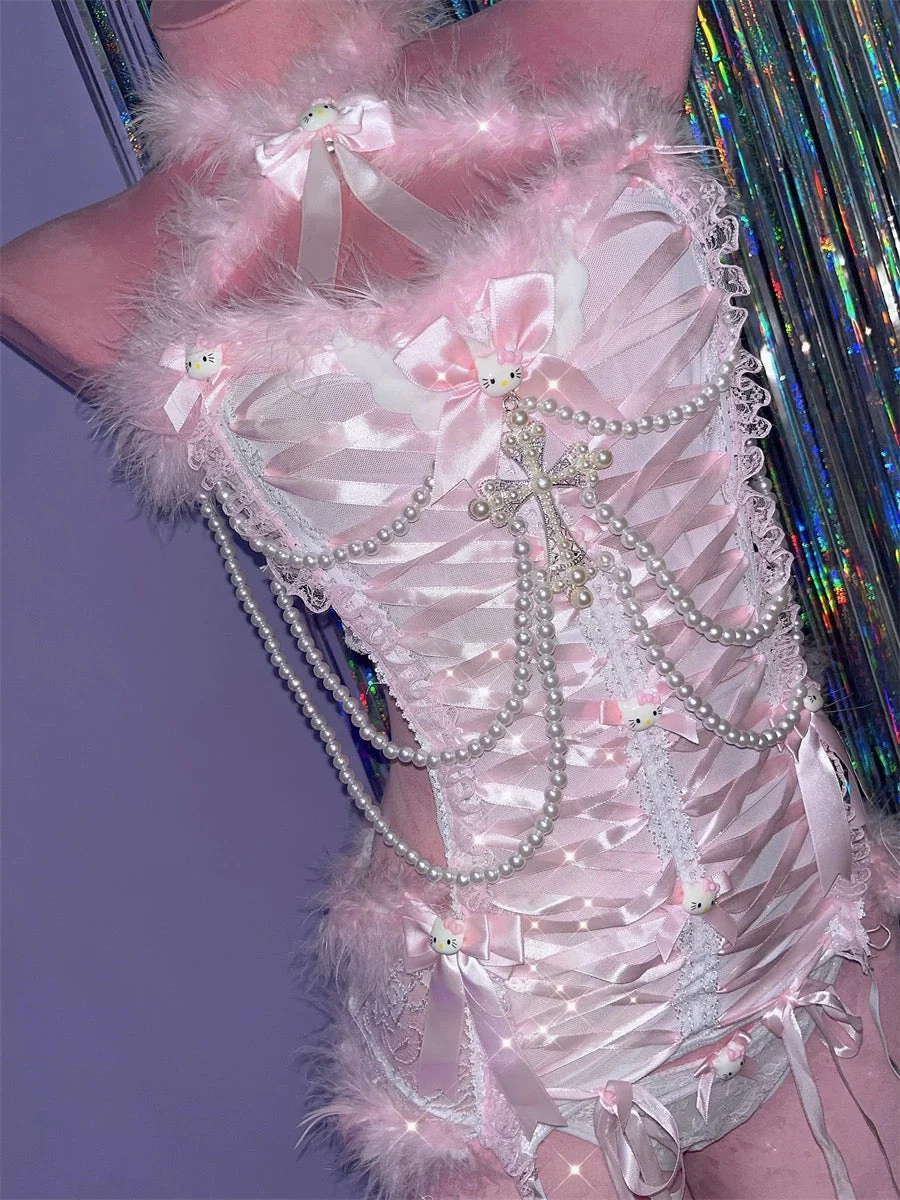 Sweet pink suit - Image 9