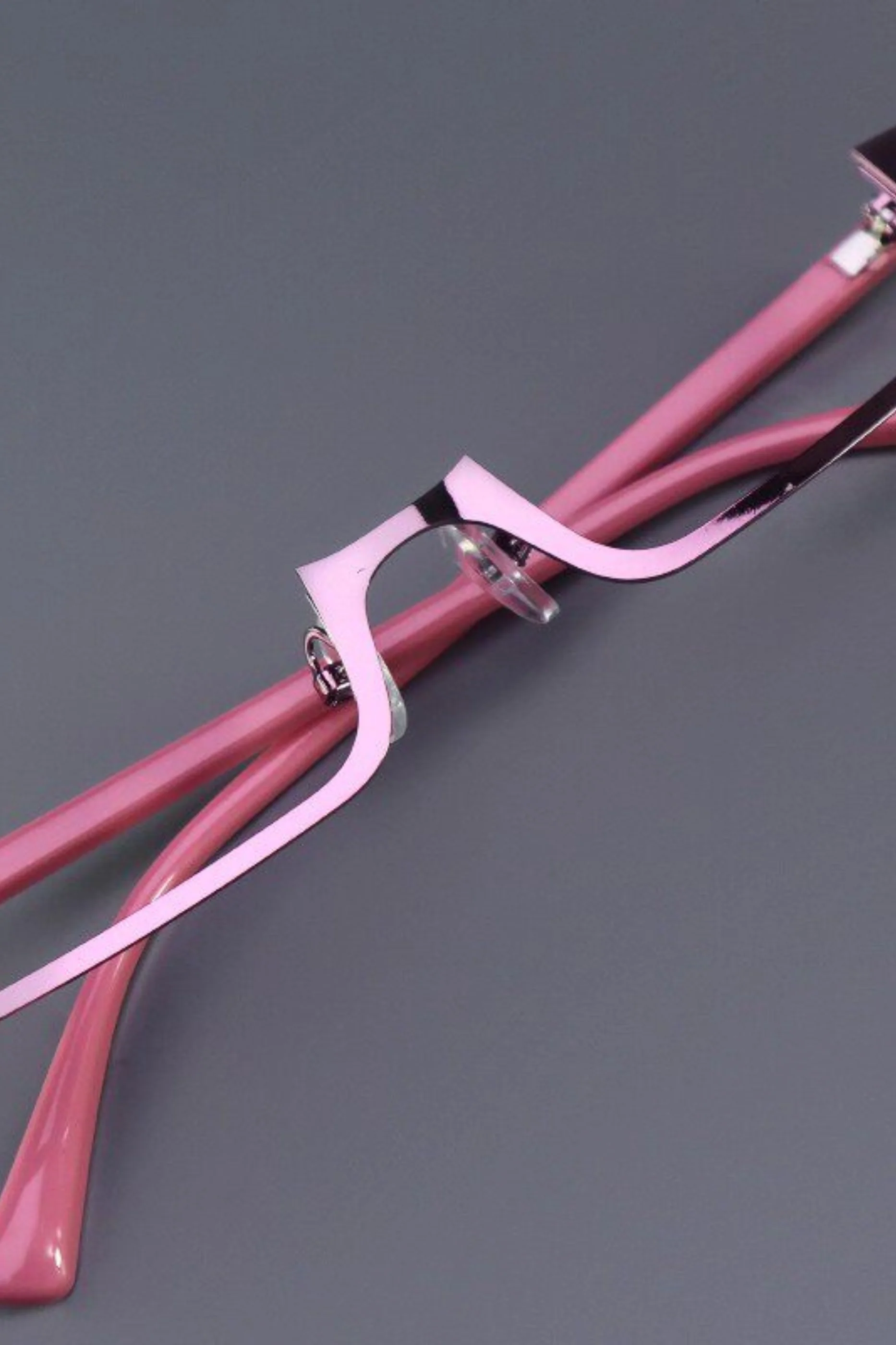 Sweet Y2K Half Frame Glasses - Image 12