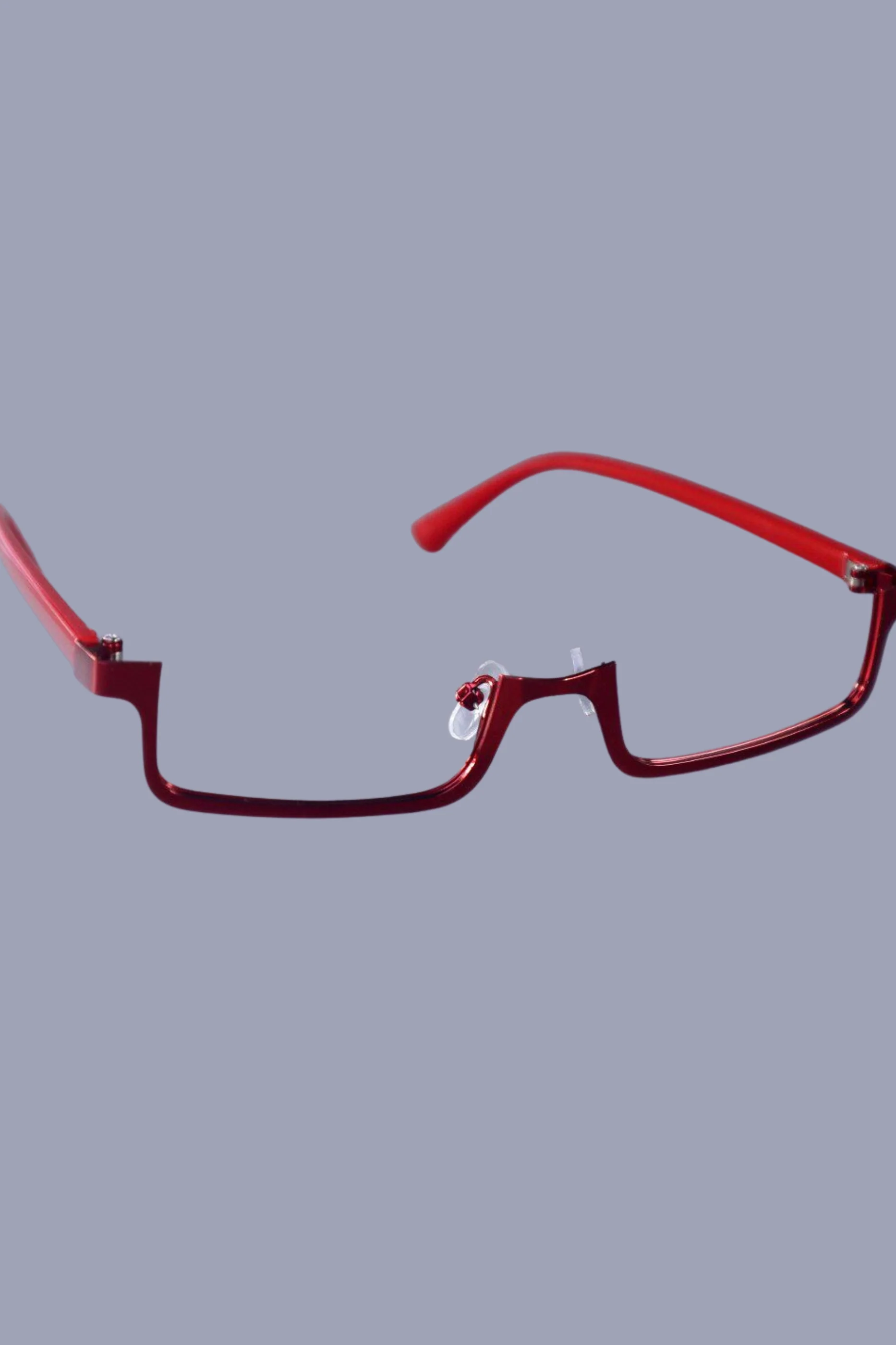 Sweet Y2K Half Frame Glasses - Image 5
