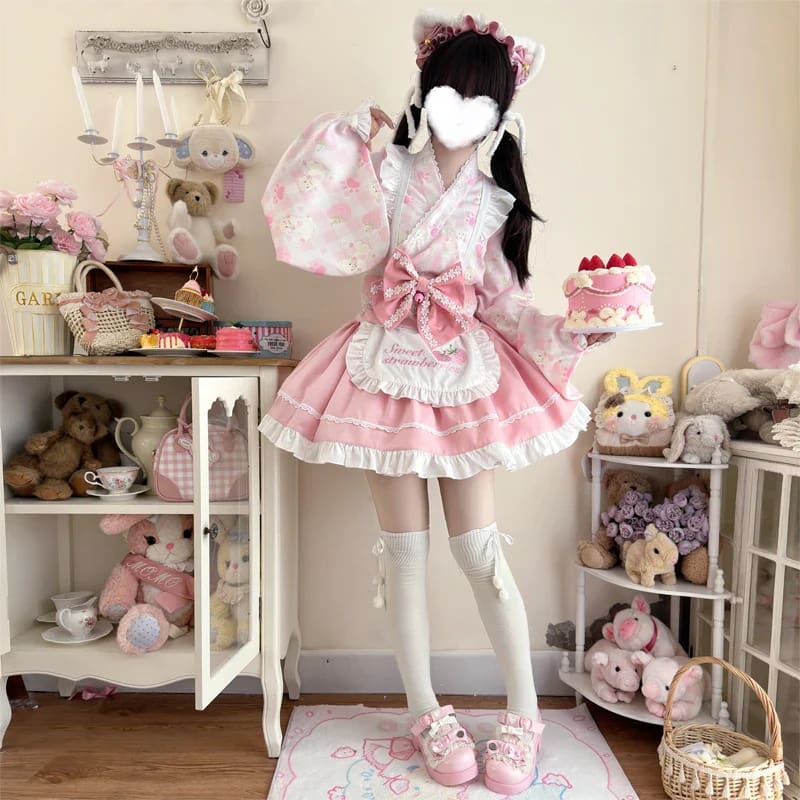 Sweet Strawberry Kimono - Image 14
