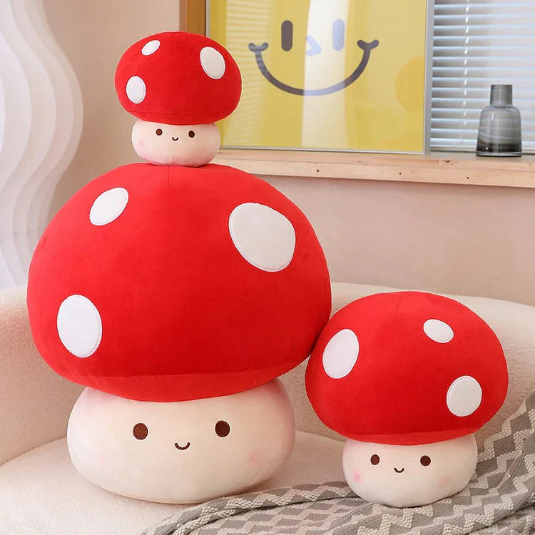 Sweet Toadstool Mushroom Plush