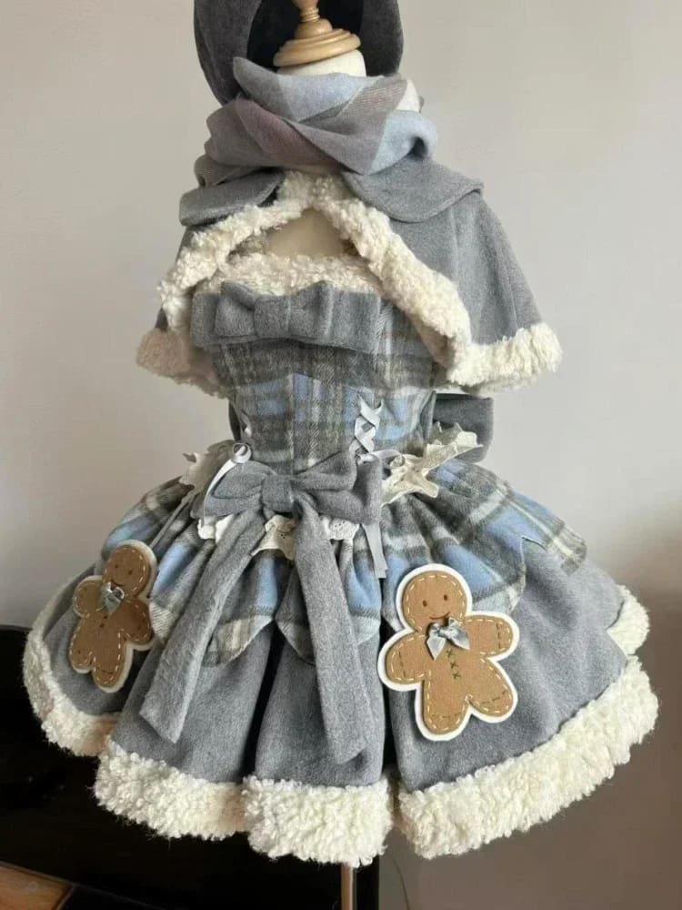 Tartan Gingerbread Dress - Image 8