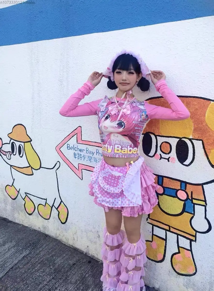 Tasty Babe Manga Long Sleeve Tee - Image 13