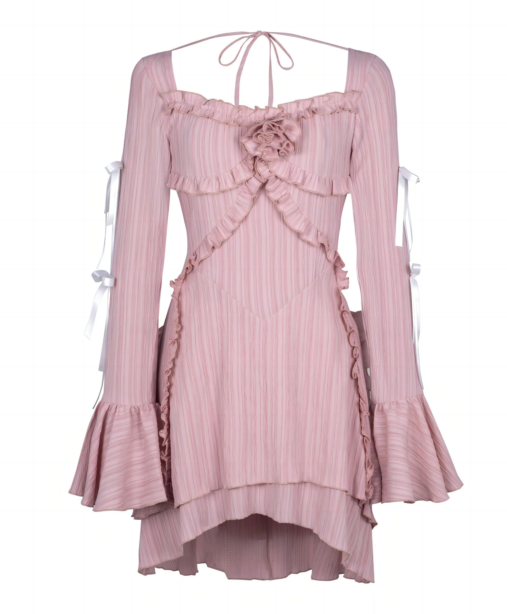 Tea Break Ballet Ruffled Dress - Image 6