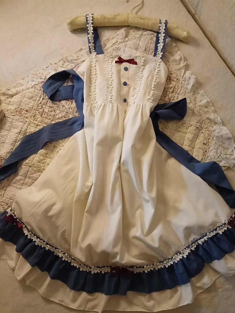 Tea Break French White Dress - Image 2