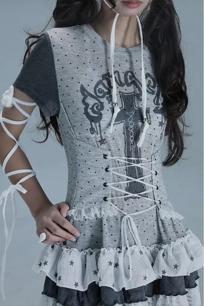 Cross Garden Lace Top - Image 11