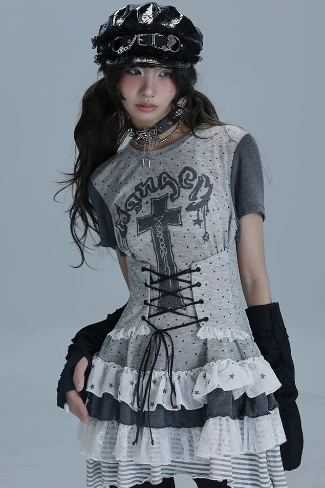 Cross Garden Lace Top - Image 7