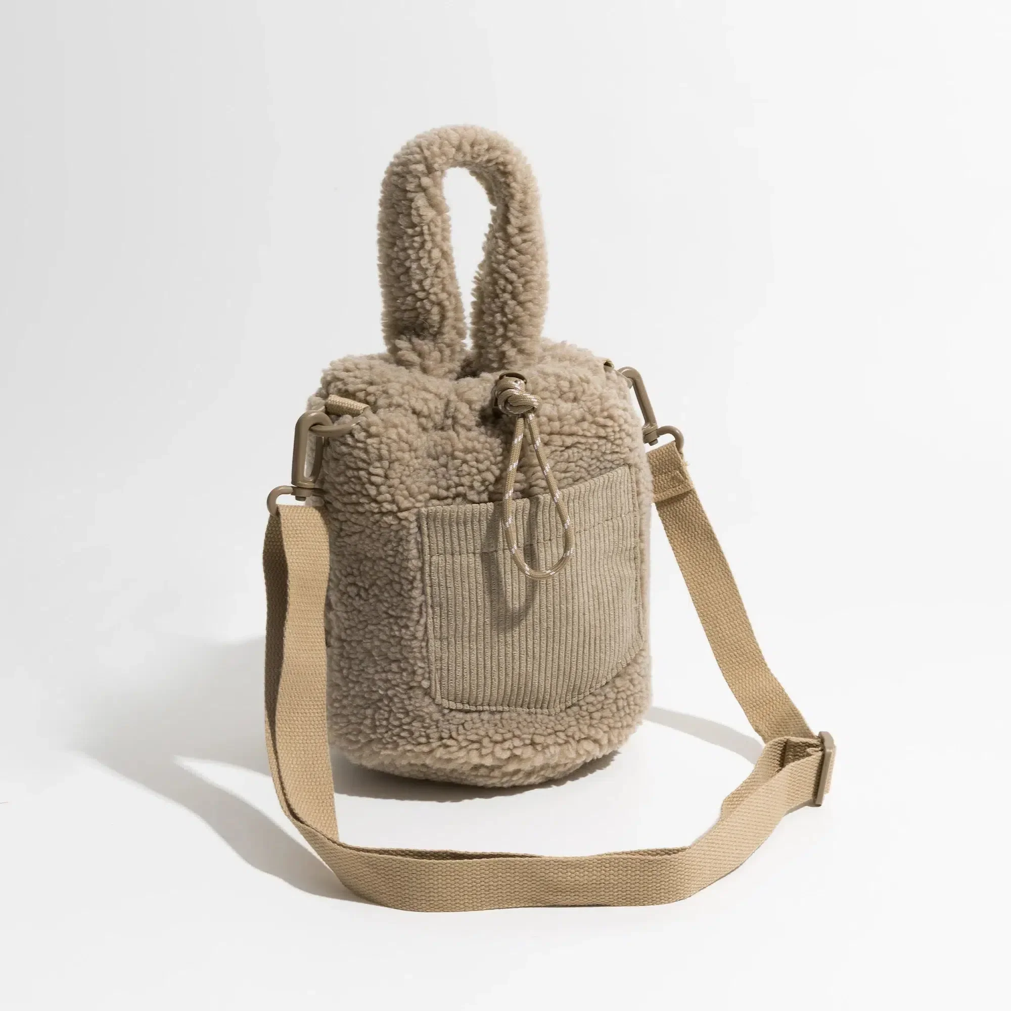Teddy Pocket Bucket Bag - Image 2