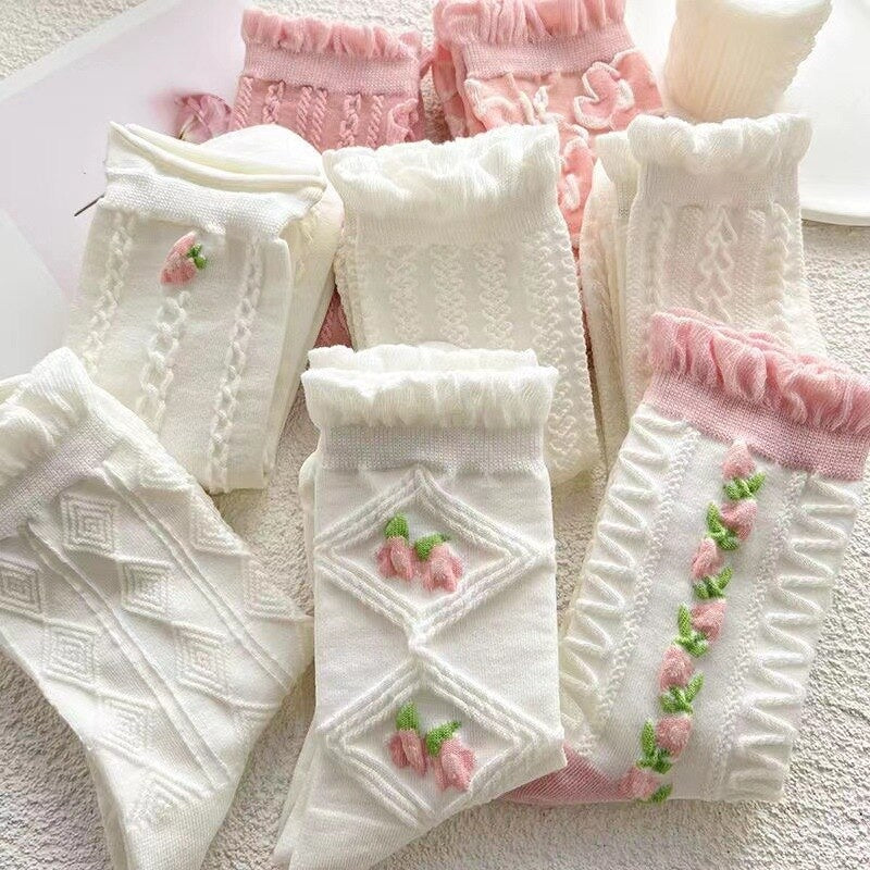 Textured Angelic Socks - Image 2