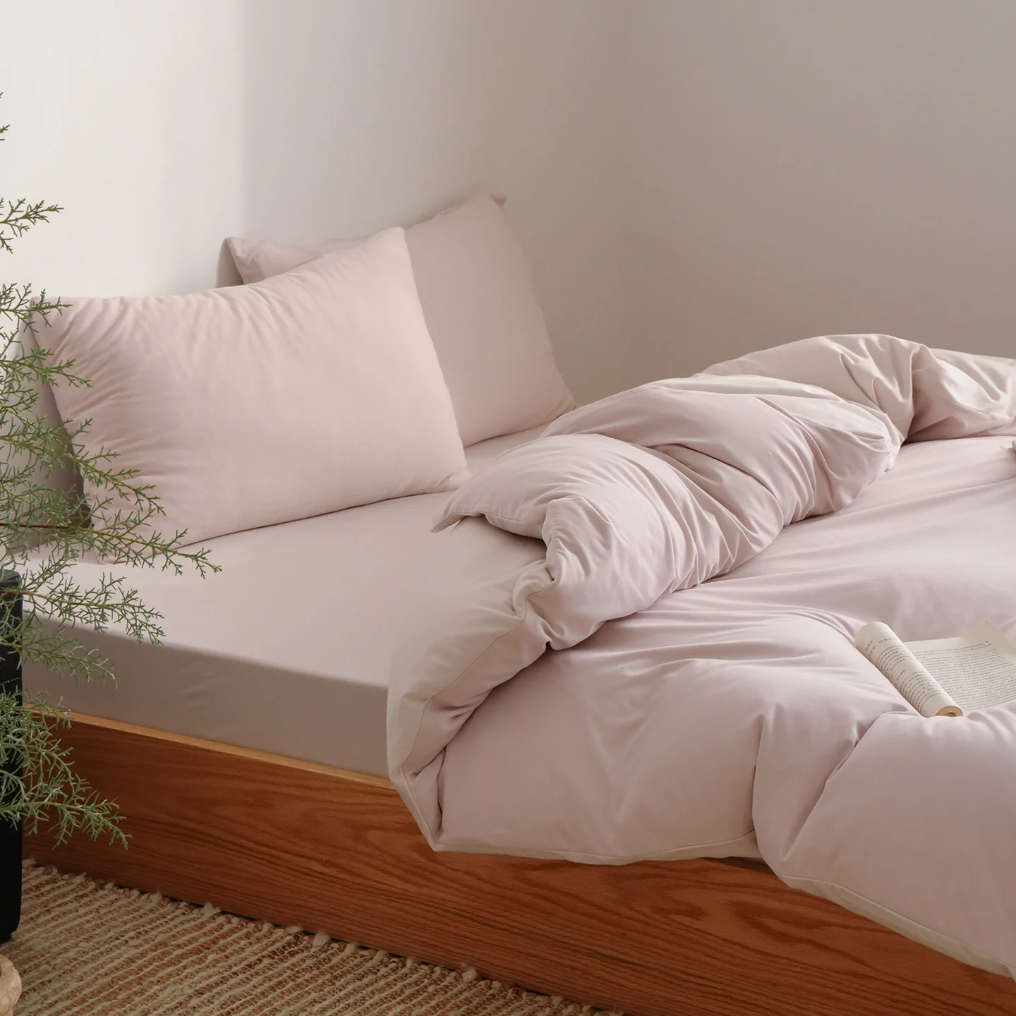 Tianzhu cotton bed sheet four-piece set - Image 2