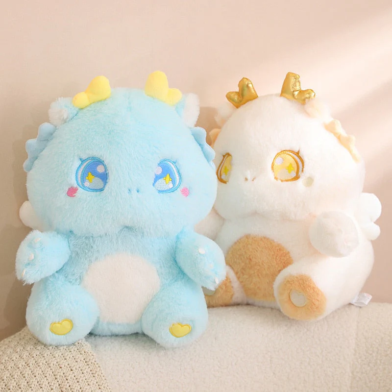 Tiny Pastel Dragon Plush - Image 2