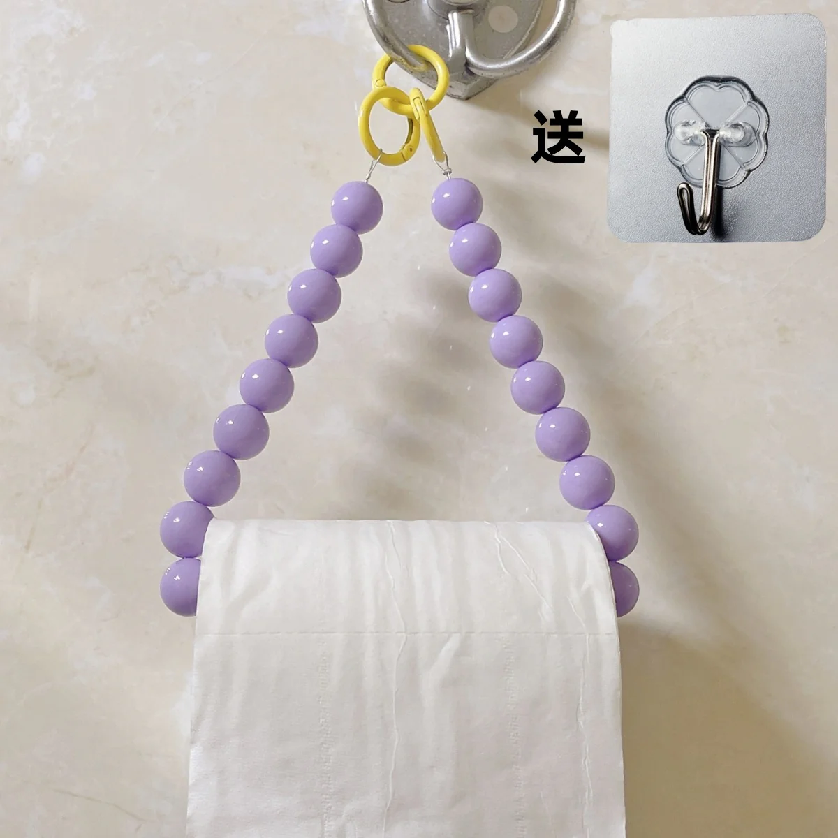 toilet pearl Roll paper hanger - Image 4