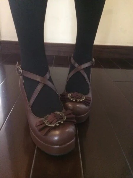 Traditional Bow Embellished Heels - Image 11