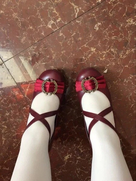 Traditional Bow Embellished Heels - Image 13