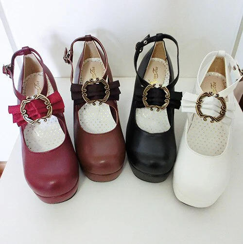 Traditional Bow Embellished Heels - Image 15