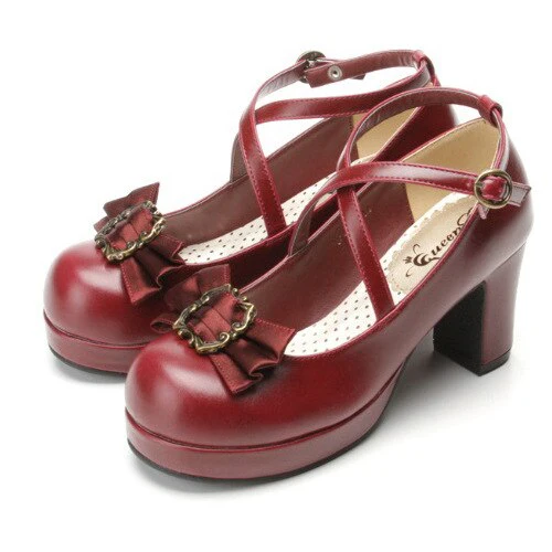 Traditional Bow Embellished Heels - Image 2
