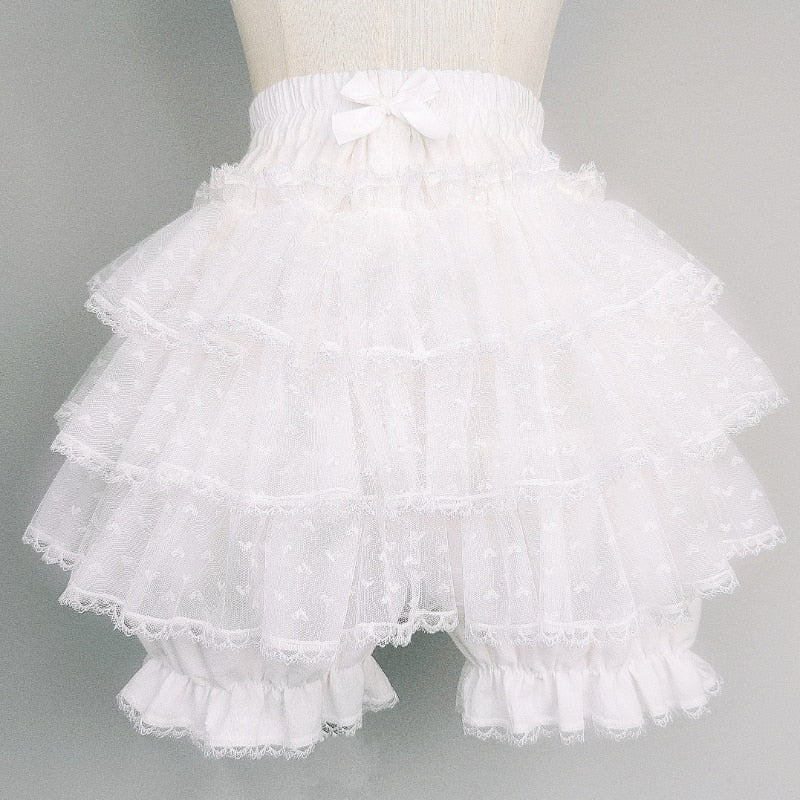 Tulle Lace Bloomer Shorts - Image 3