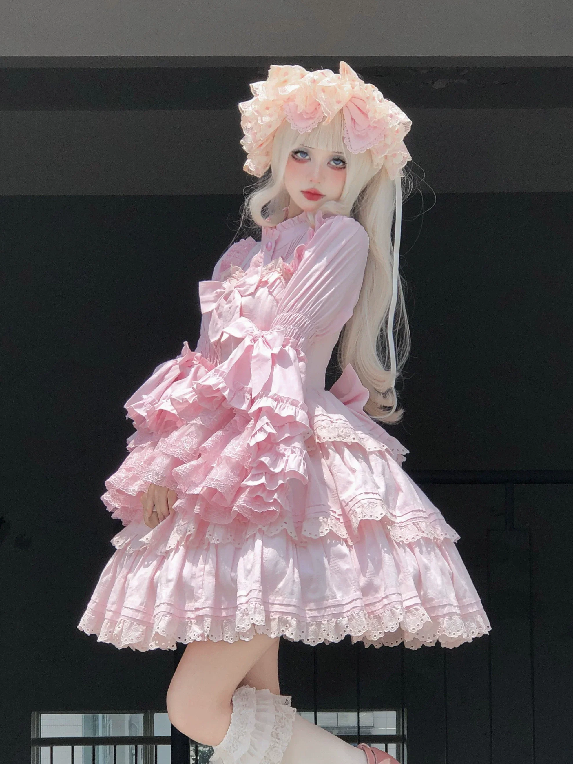Sweet Lolita Blouse Princess Sleeve Shirt Inner Wear - Image 2
