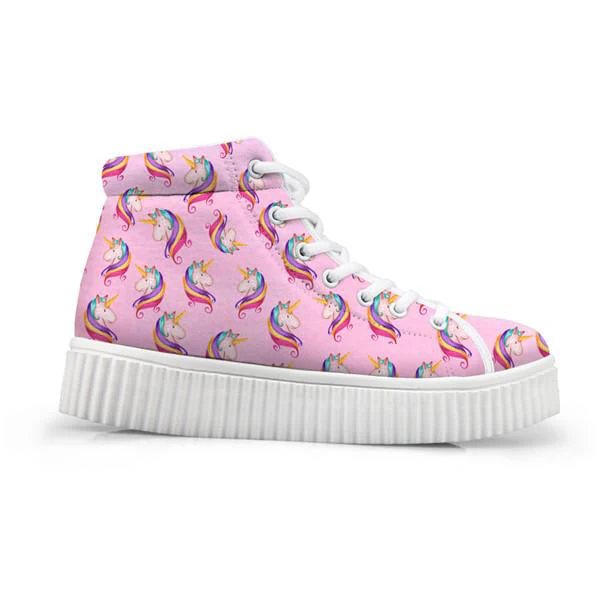 Unicorn Wedge High Tops - Image 10