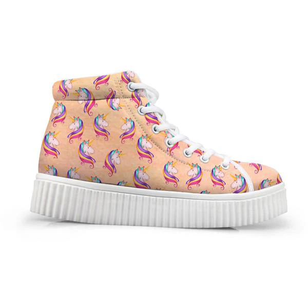 Unicorn Wedge High Tops - Image 16