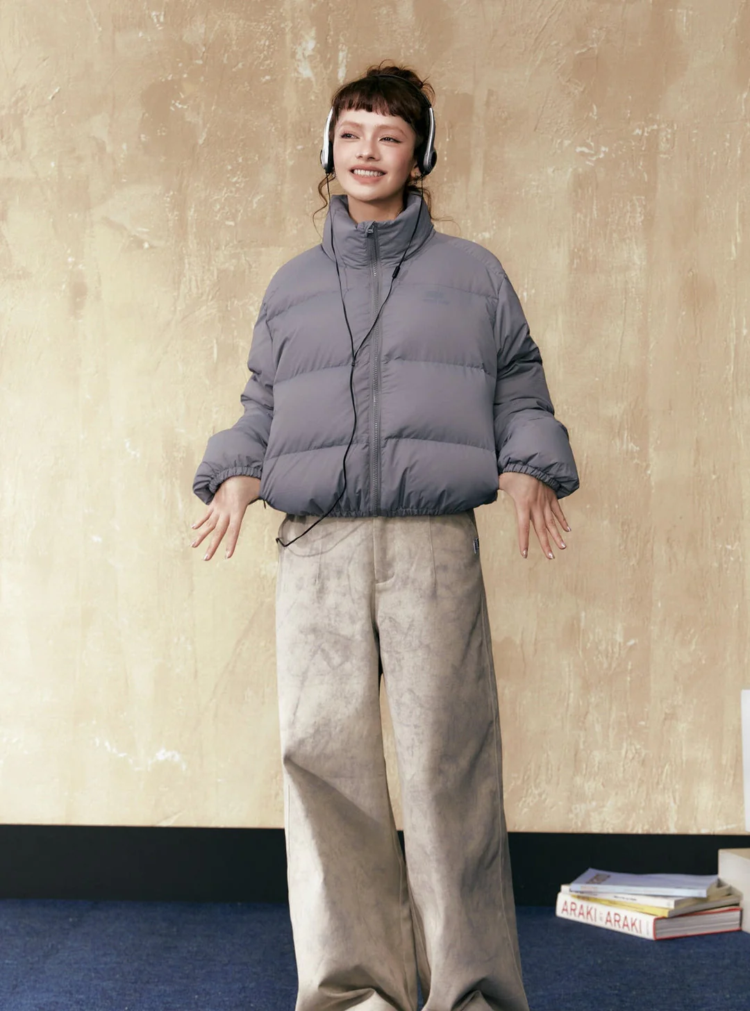 Urban Short Style 90Fil Puffer Jacket - Image 12