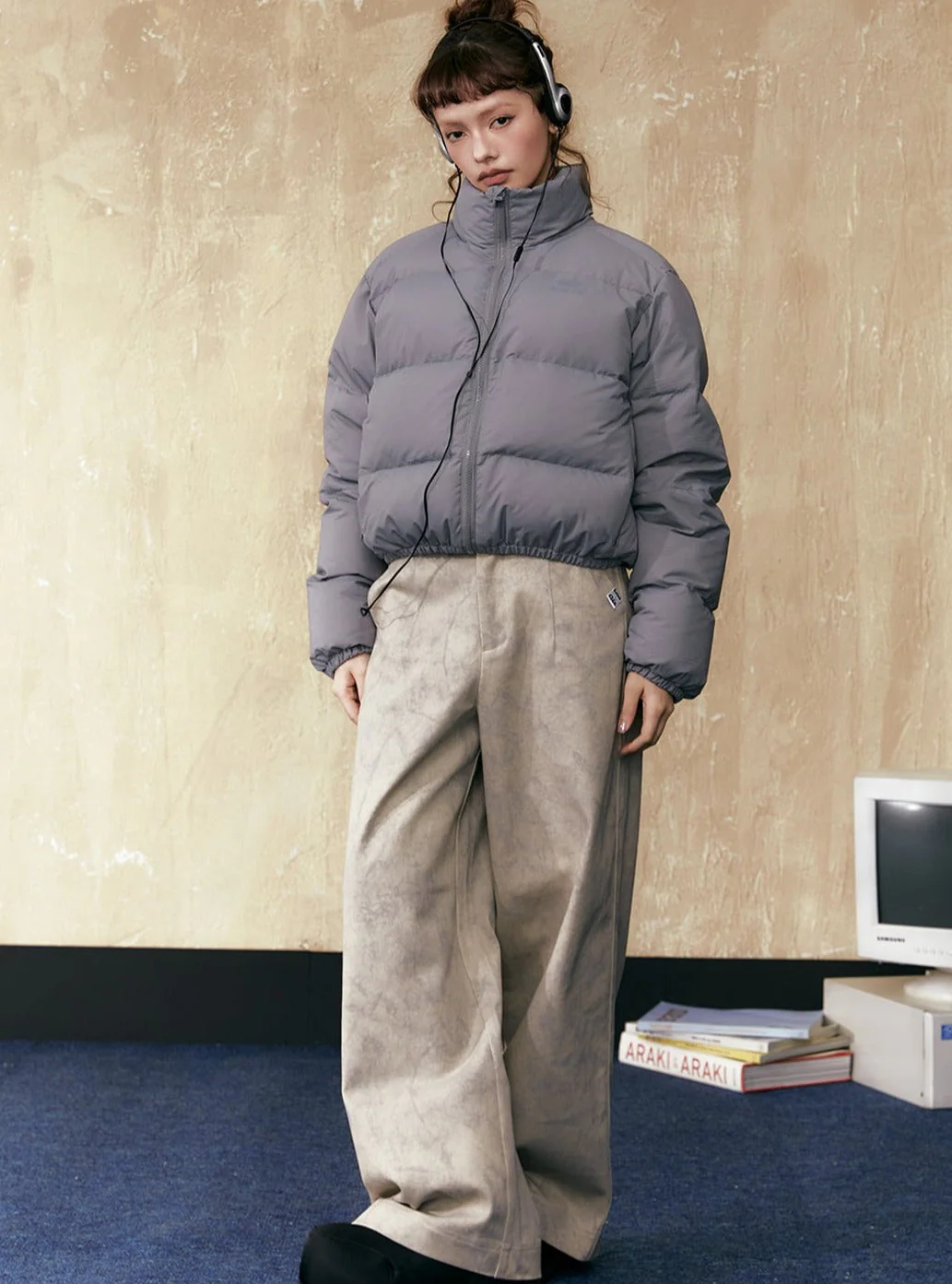 Urban Short Style 90Fil Puffer Jacket - Image 13