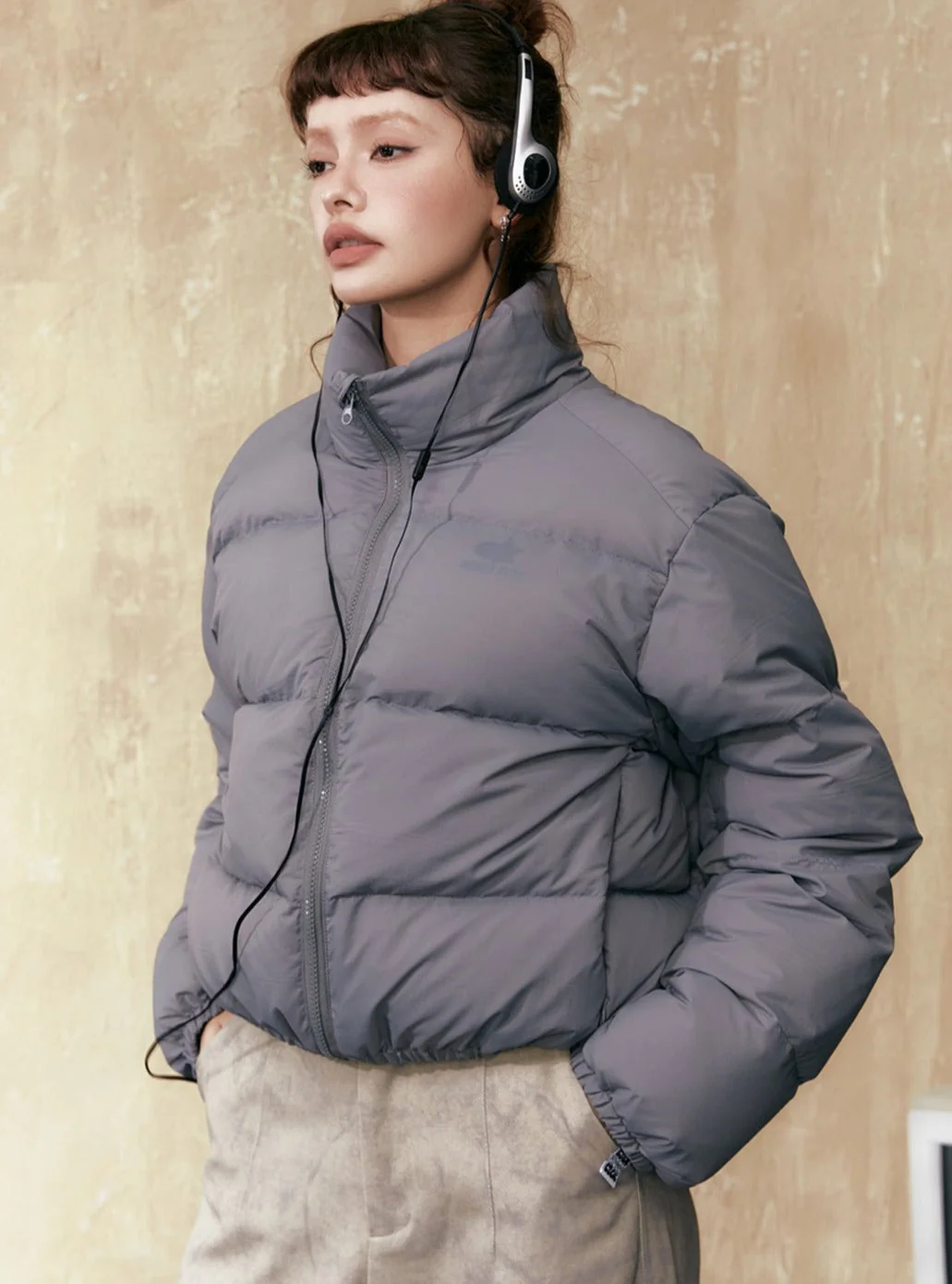 Urban Short Style 90Fil Puffer Jacket - Image 17