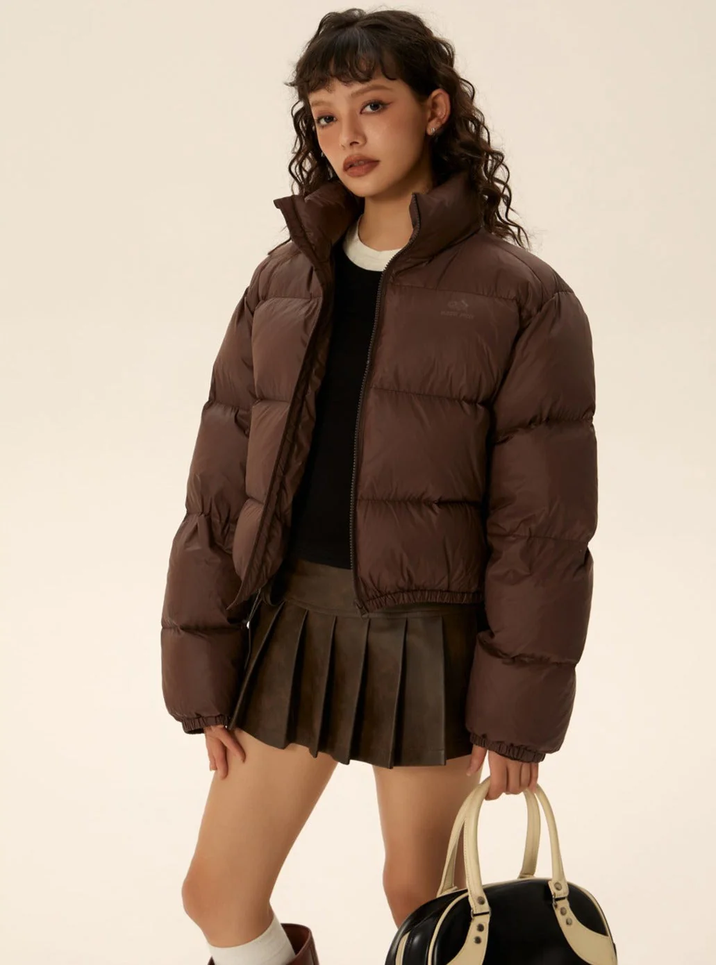 Urban Short Style 90Fil Puffer Jacket - Image 2