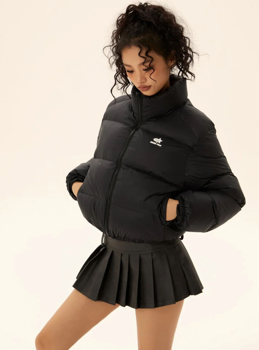 Urban Short Style 90Fil Puffer Jacket - Image 22