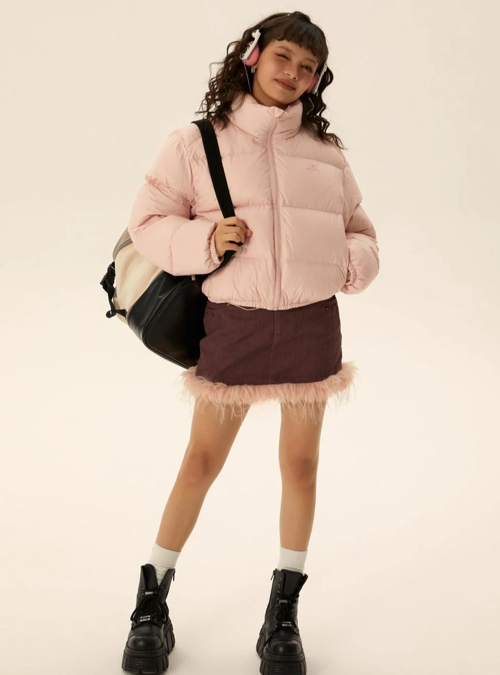Urban Short Style 90Fil Puffer Jacket - Image 26