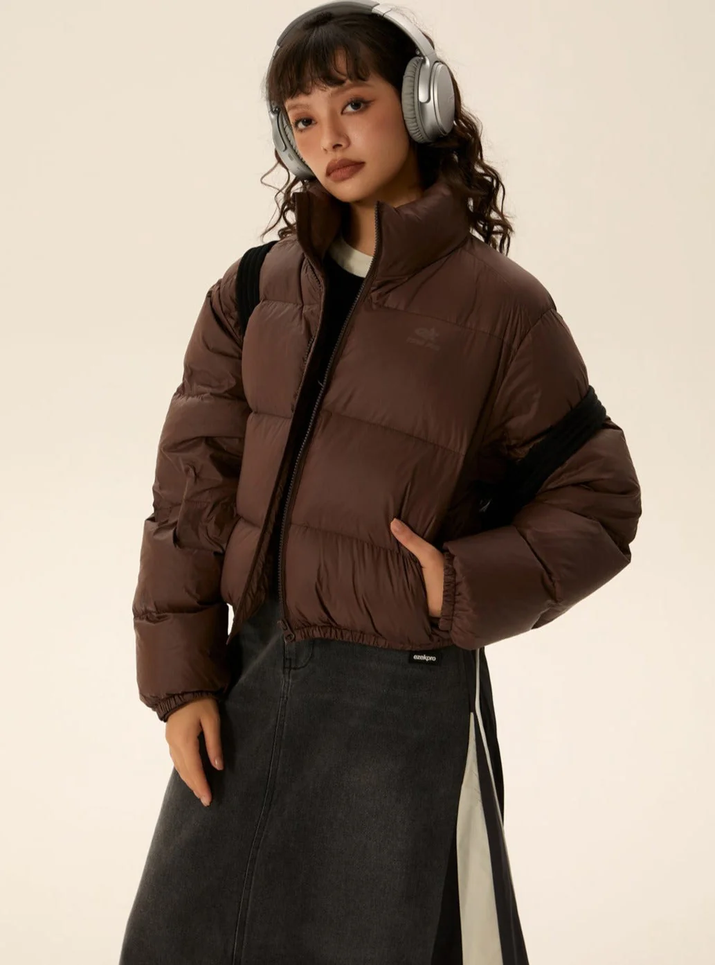 Urban Short Style 90Fil Puffer Jacket - Image 27