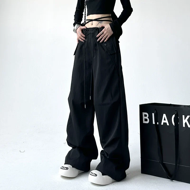 Utility Pocket Wide-Leg Trousers - Image 15