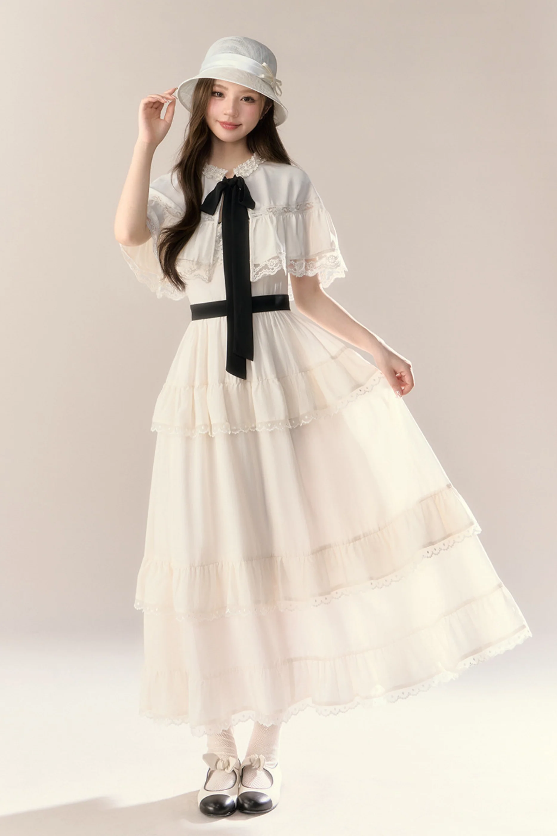 Very Beautiful Tiered Dress - Image 11