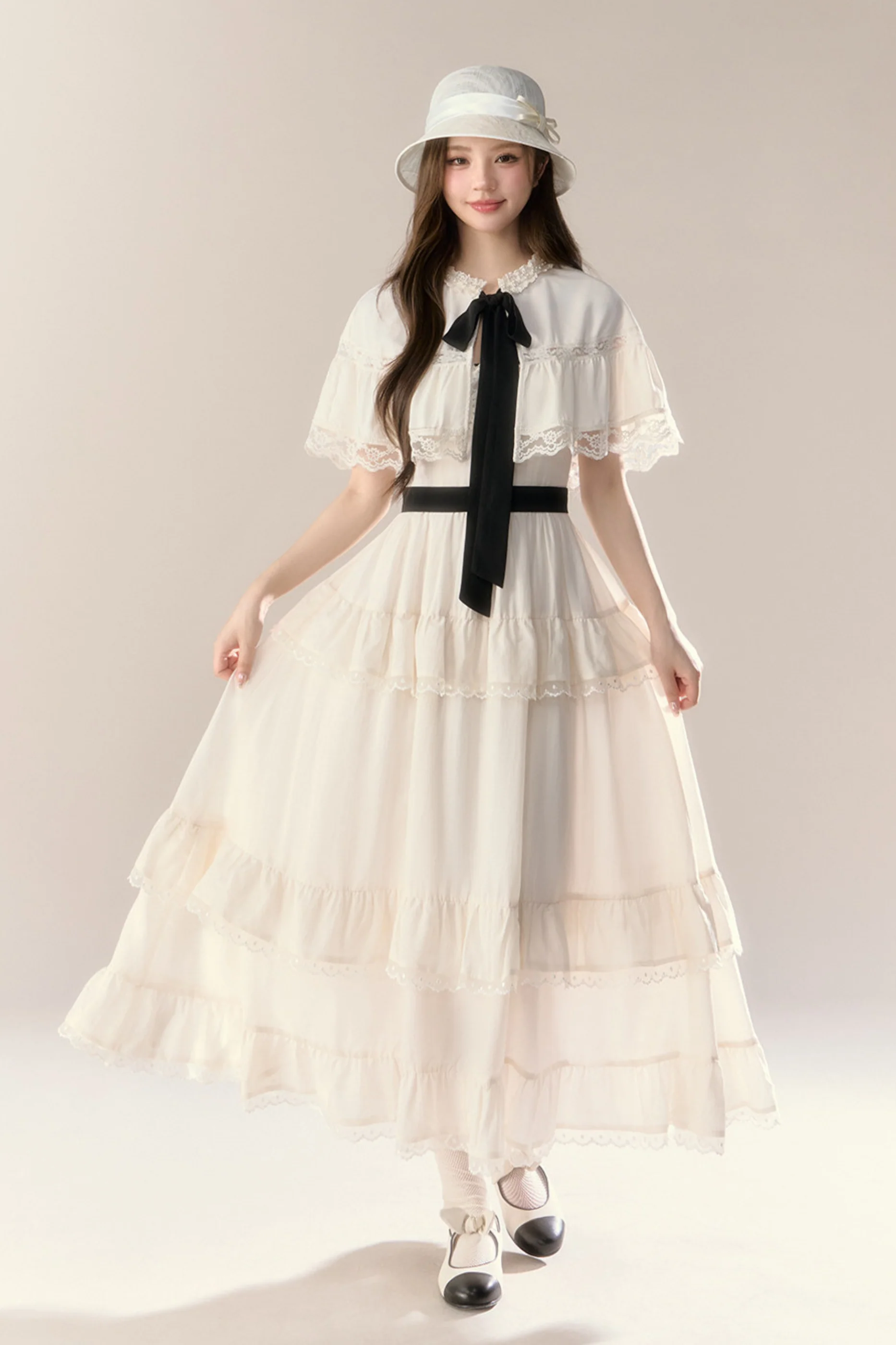 Very Beautiful Tiered Dress - Image 2