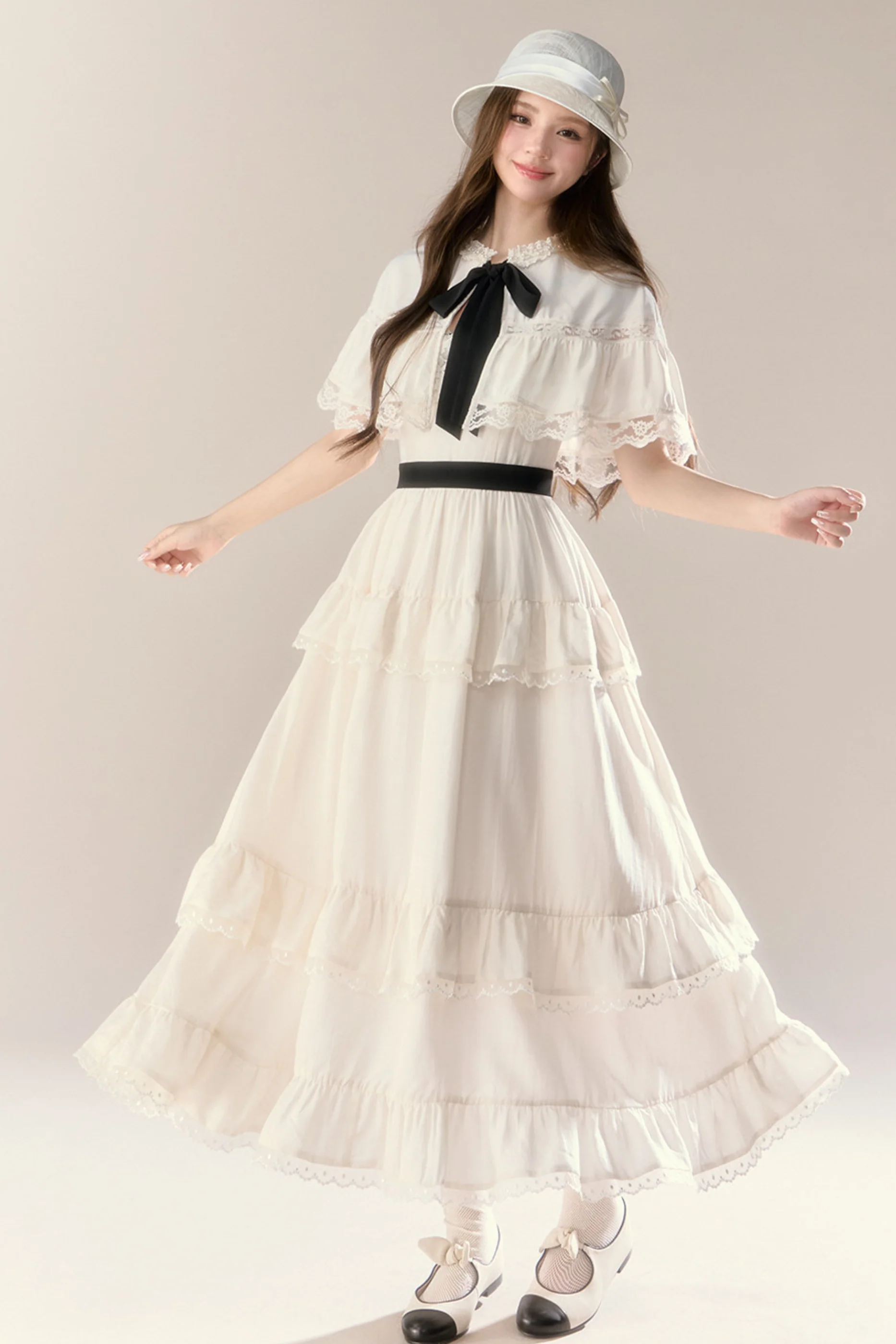 Very Beautiful Tiered Dress - Image 3