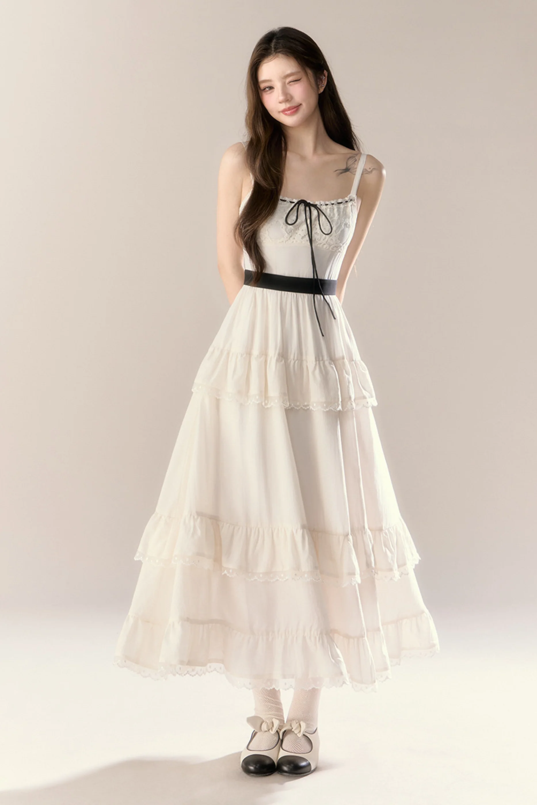Very Beautiful Tiered Dress - Image 8