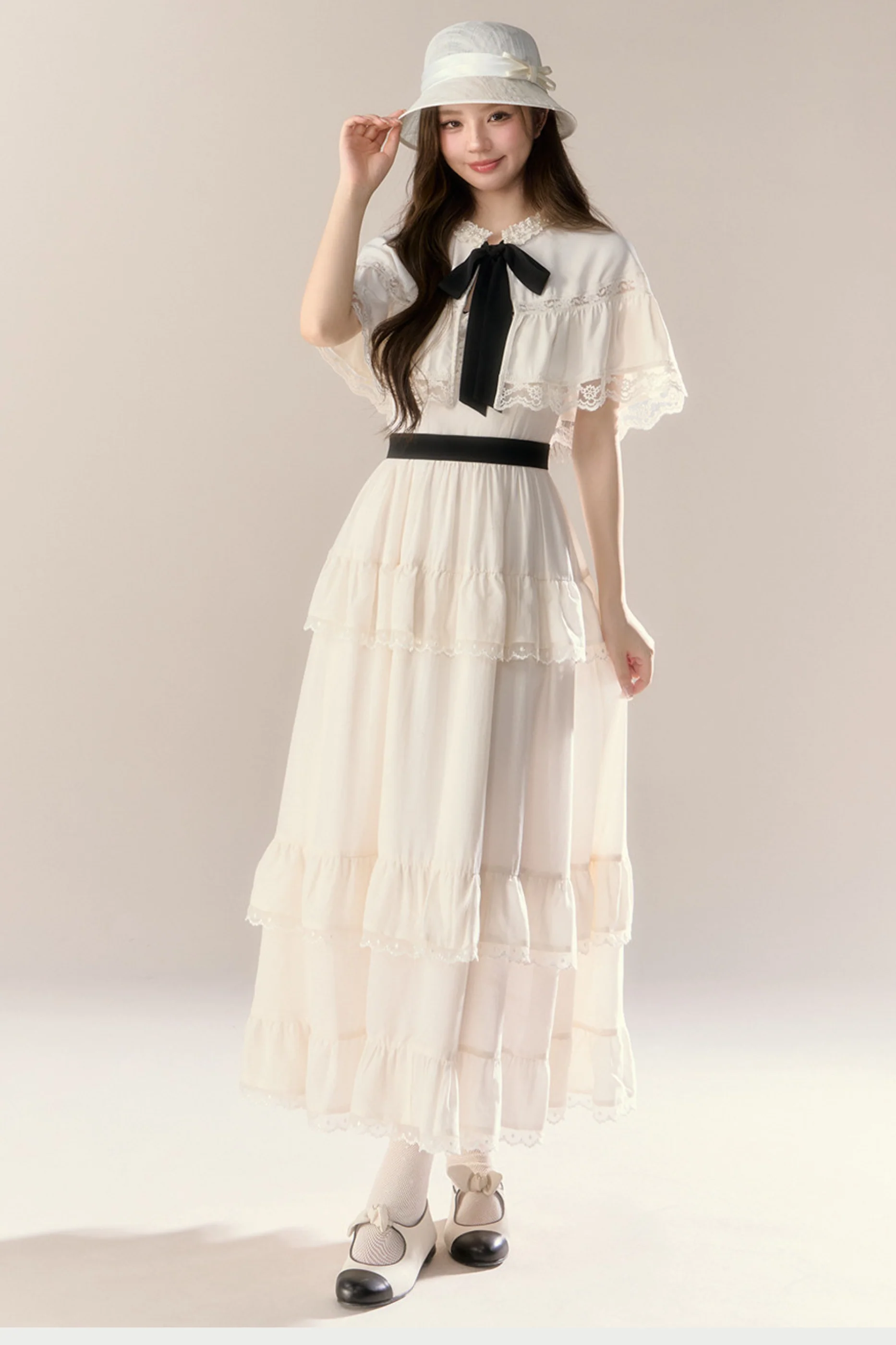 Very Beautiful Tiered Dress - Image 9