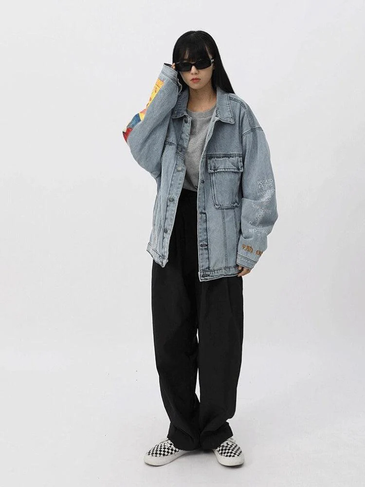 Vincent Van Gogh Denim Jacket - Image 5