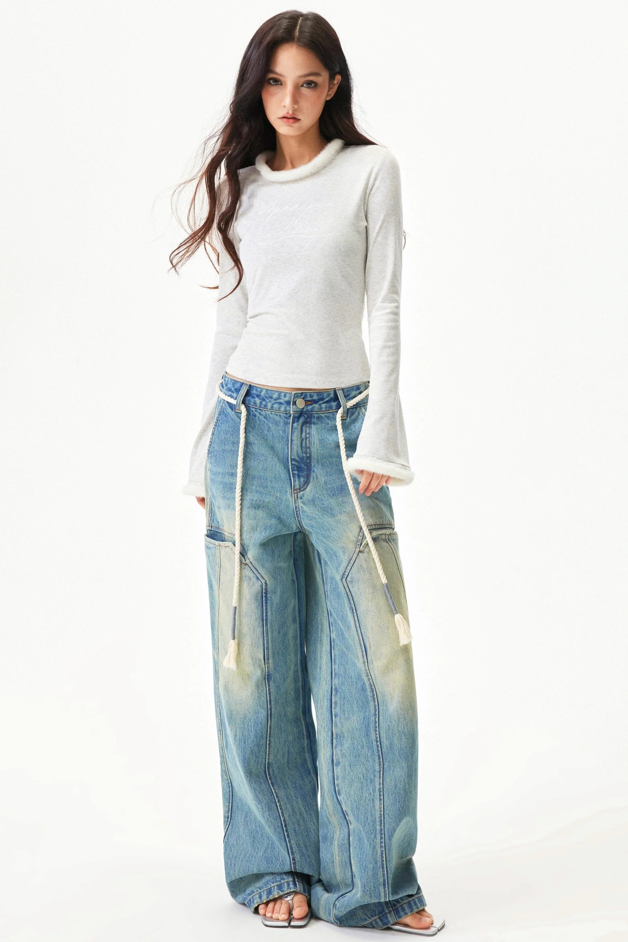 Pure White Slim Tops - Image 7
