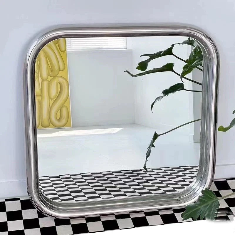 Vintage Bathroom Rectangular Mirror - Image 9