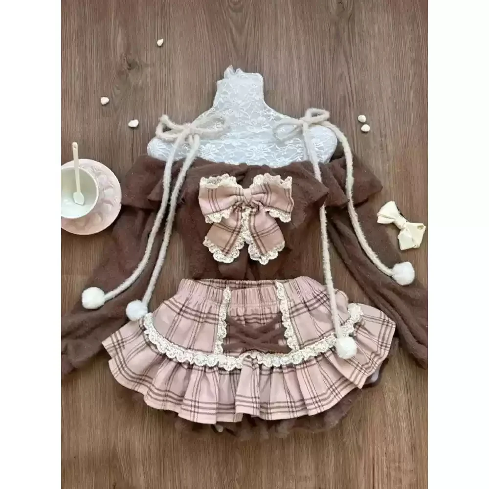 Vintage Kawaii Ruffles Coord